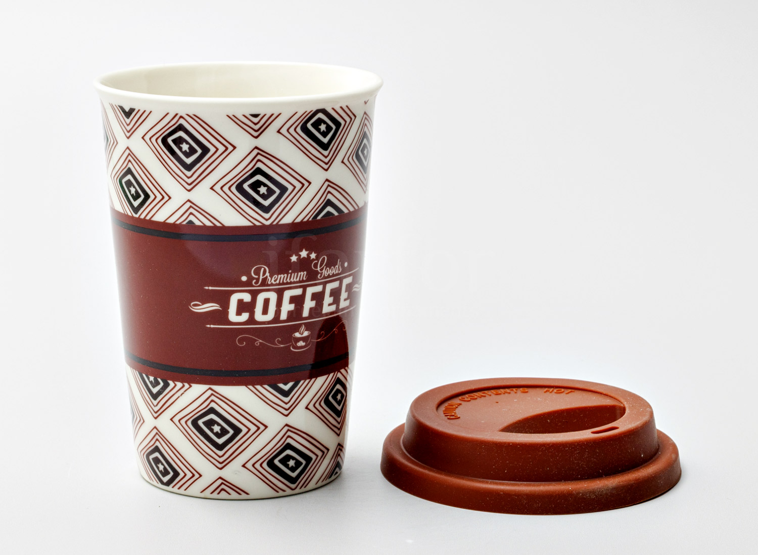 Термокружка «Premium goods coffee» 1/2
