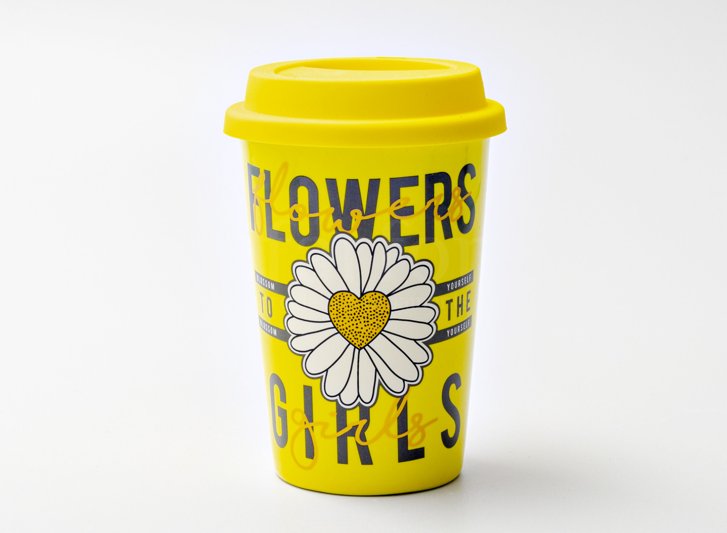 Термокружка «FLOVERS GIRL» 1/2