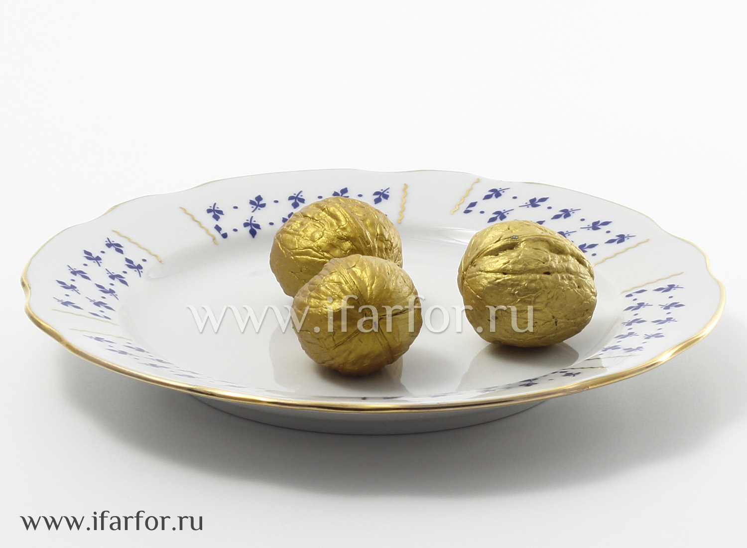 Тарелка десертная «Ситец»