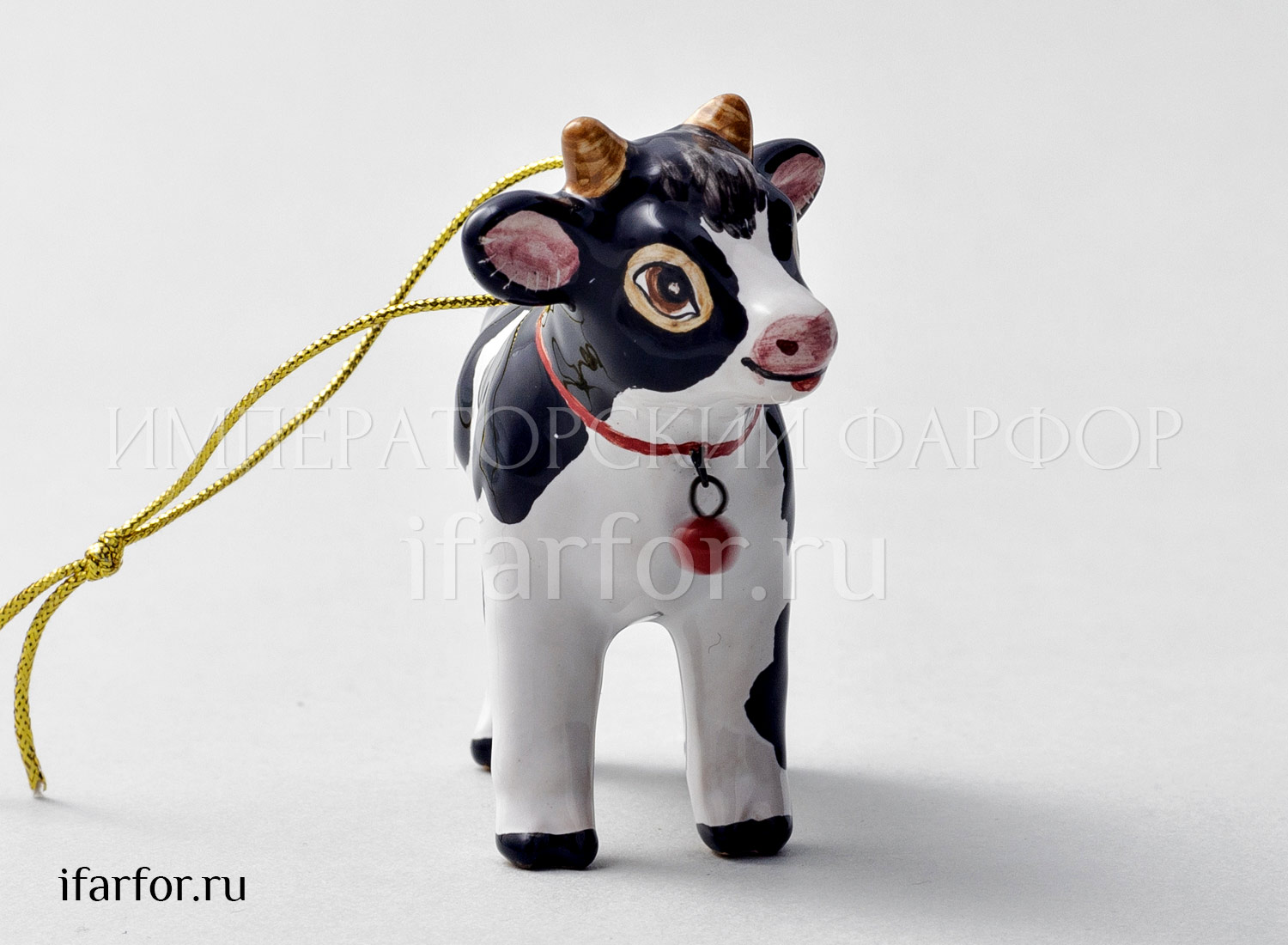 Елочная игрушка «Бычок»