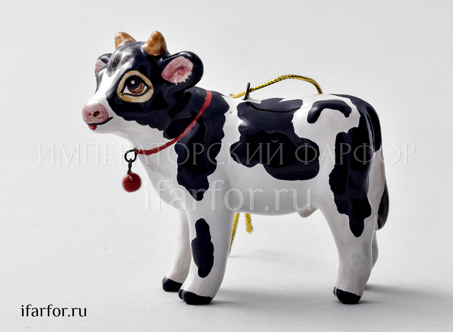 Елочная игрушка «Бычок»