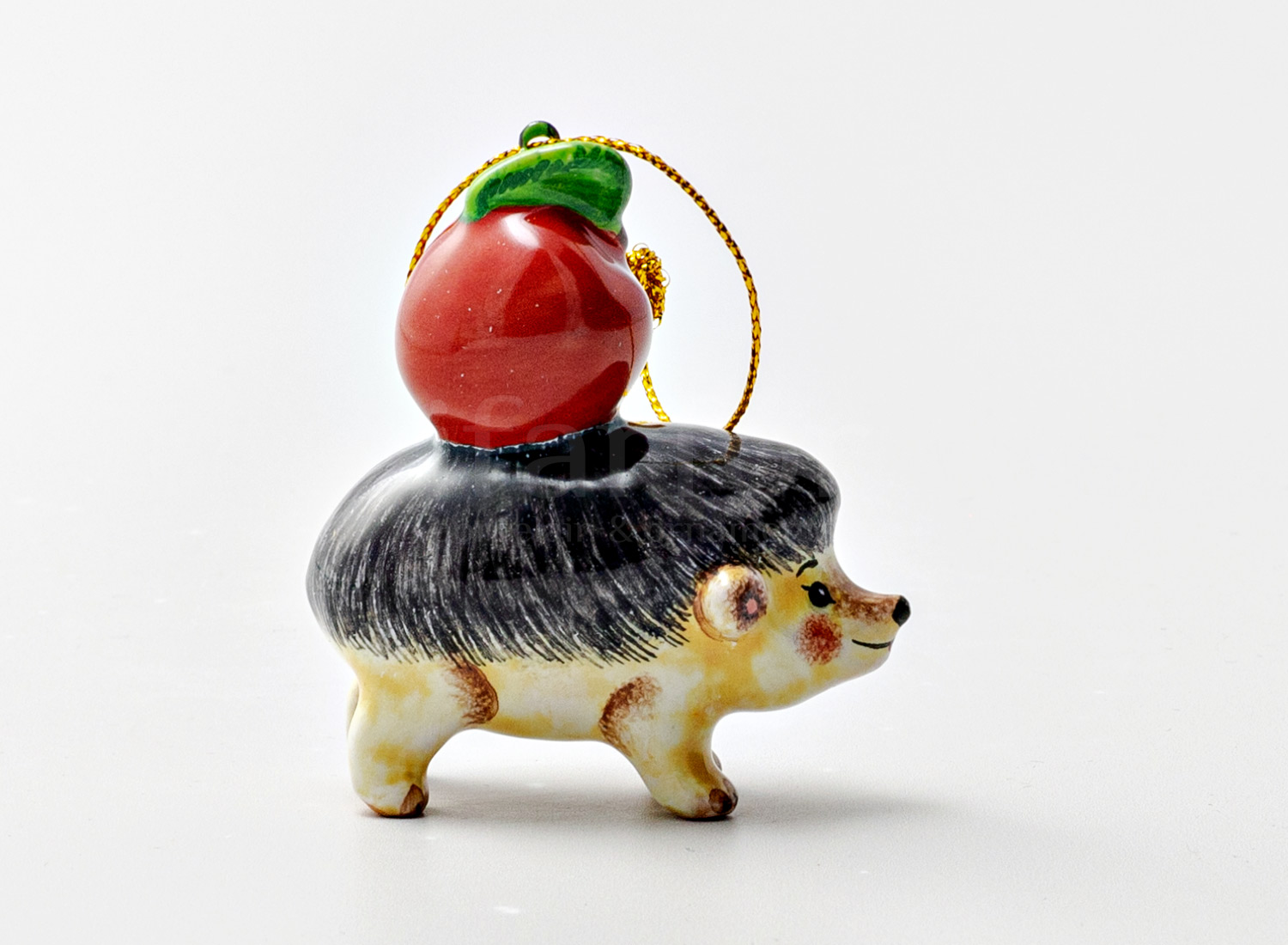 Елочная игрушка «Ежик»