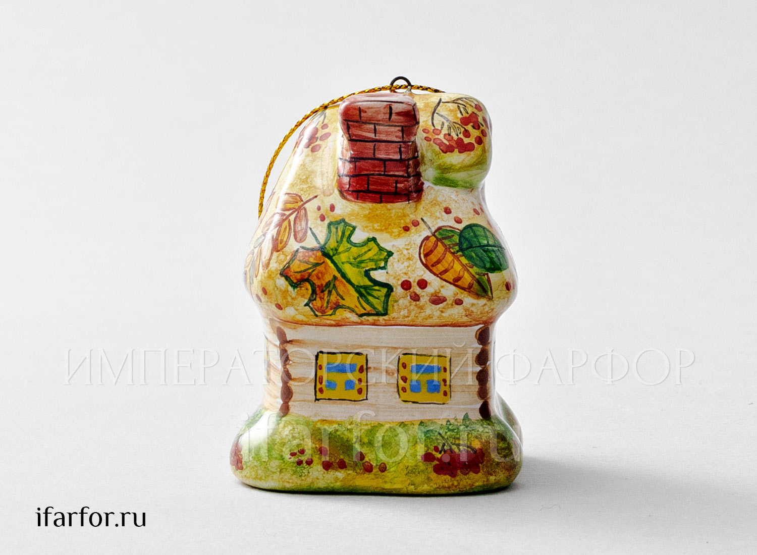 Елочная игрушка «Избушка»