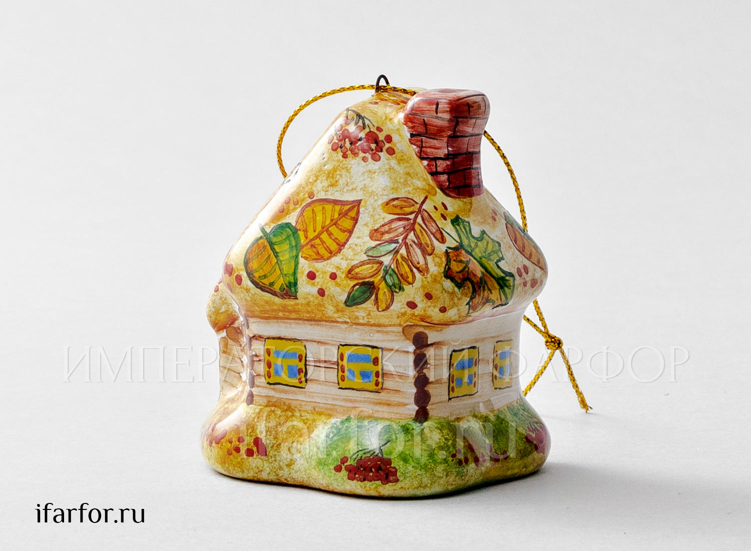 Елочная игрушка «Избушка»