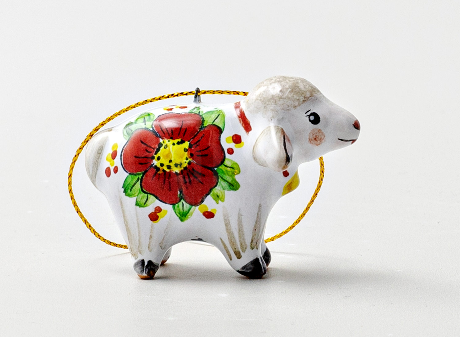 Елочная игрушка «Овечка»