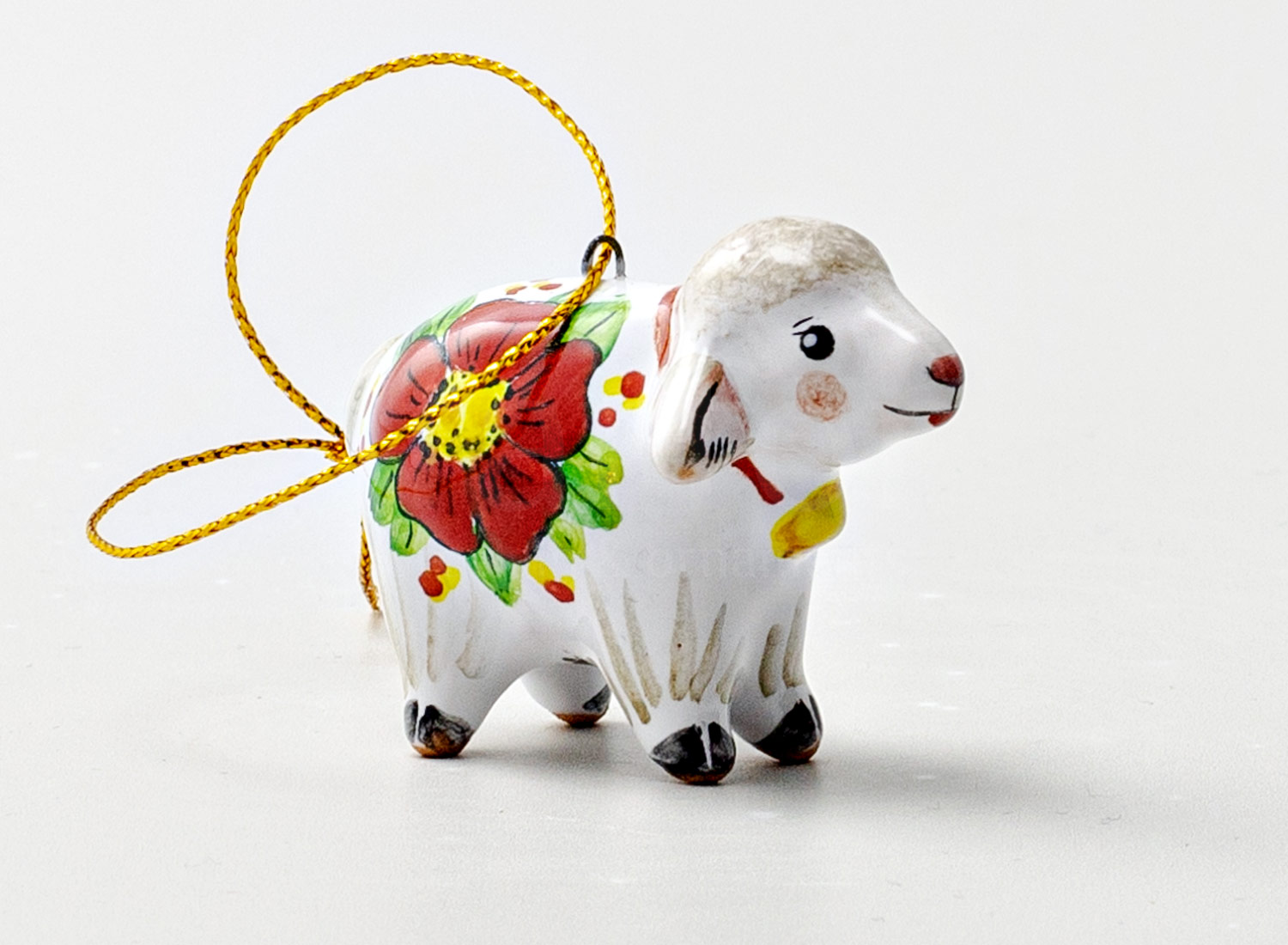 Елочная игрушка «Овечка»