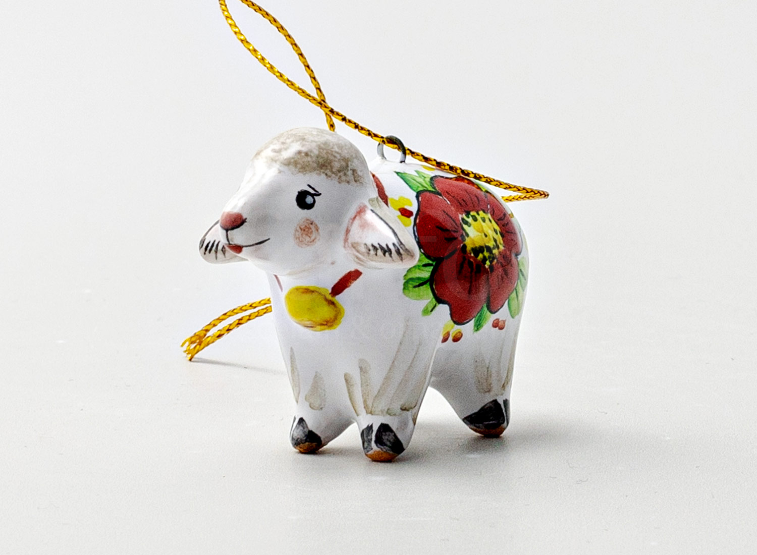 Елочная игрушка «Овечка»