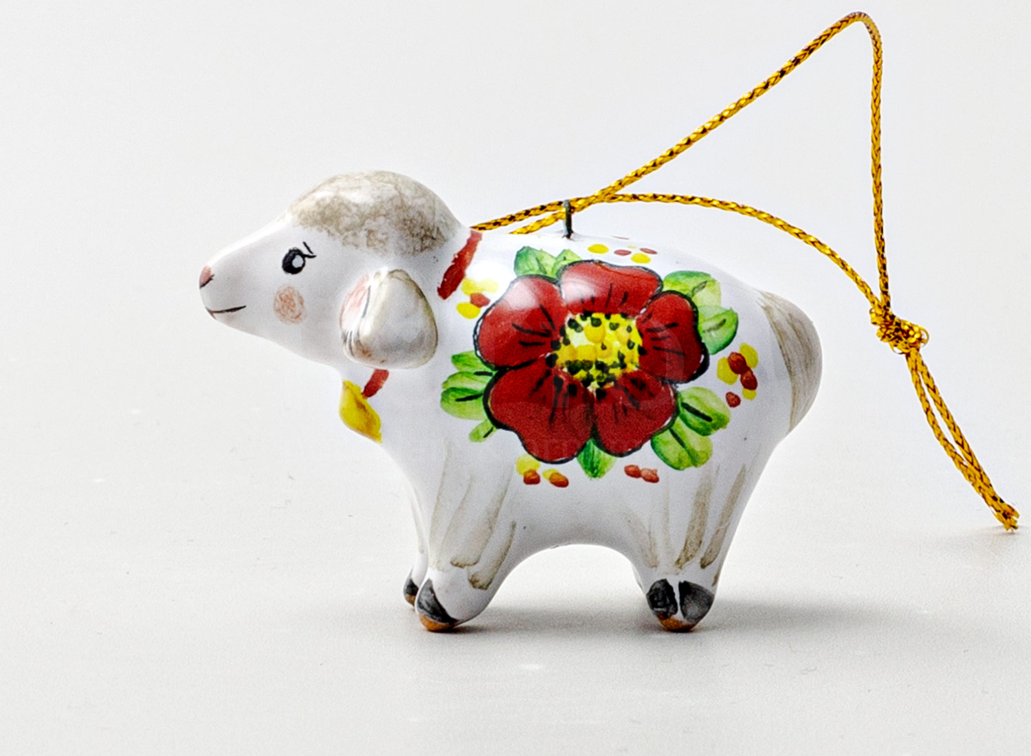 Елочная игрушка «Овечка»