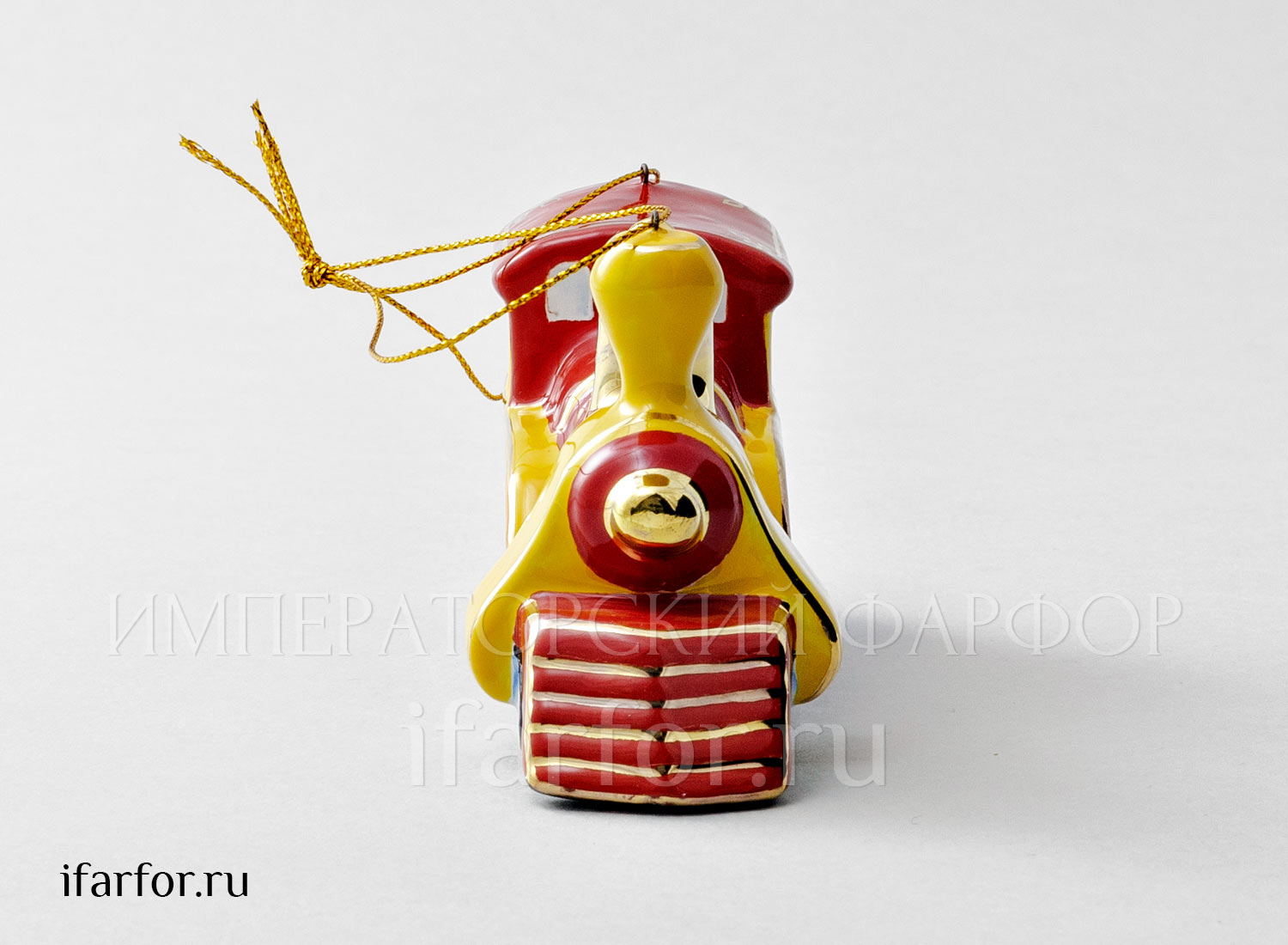 Елочная игрушка «Паровозик»