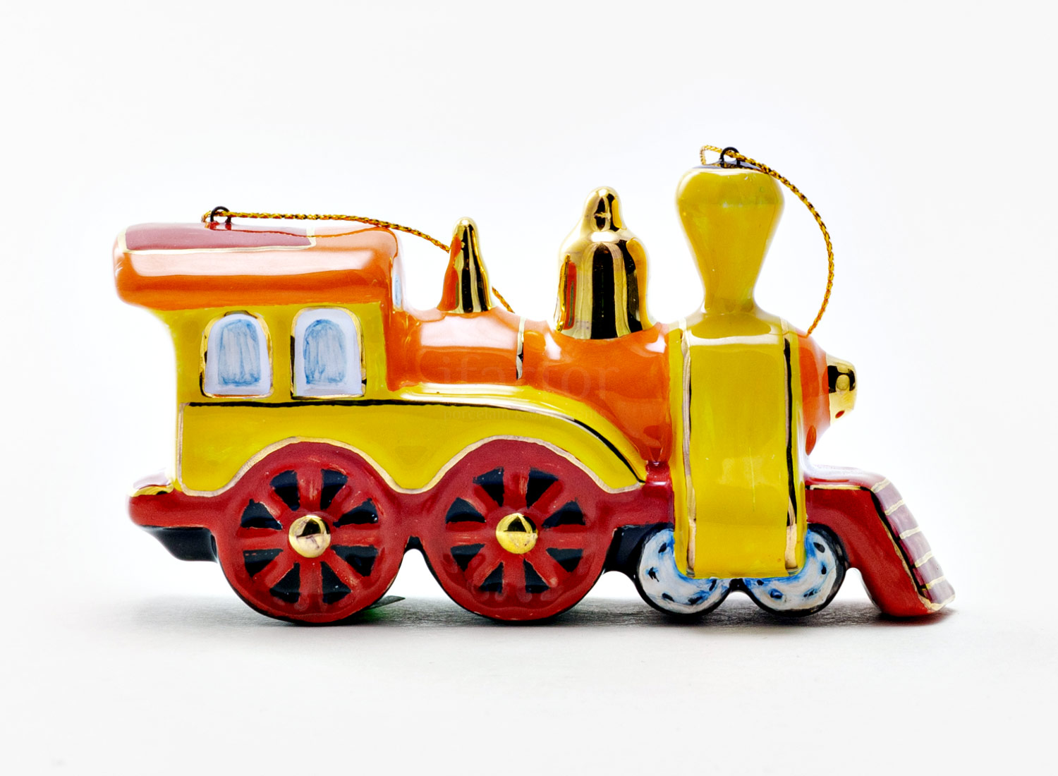 Елочная игрушка «Паровозик»