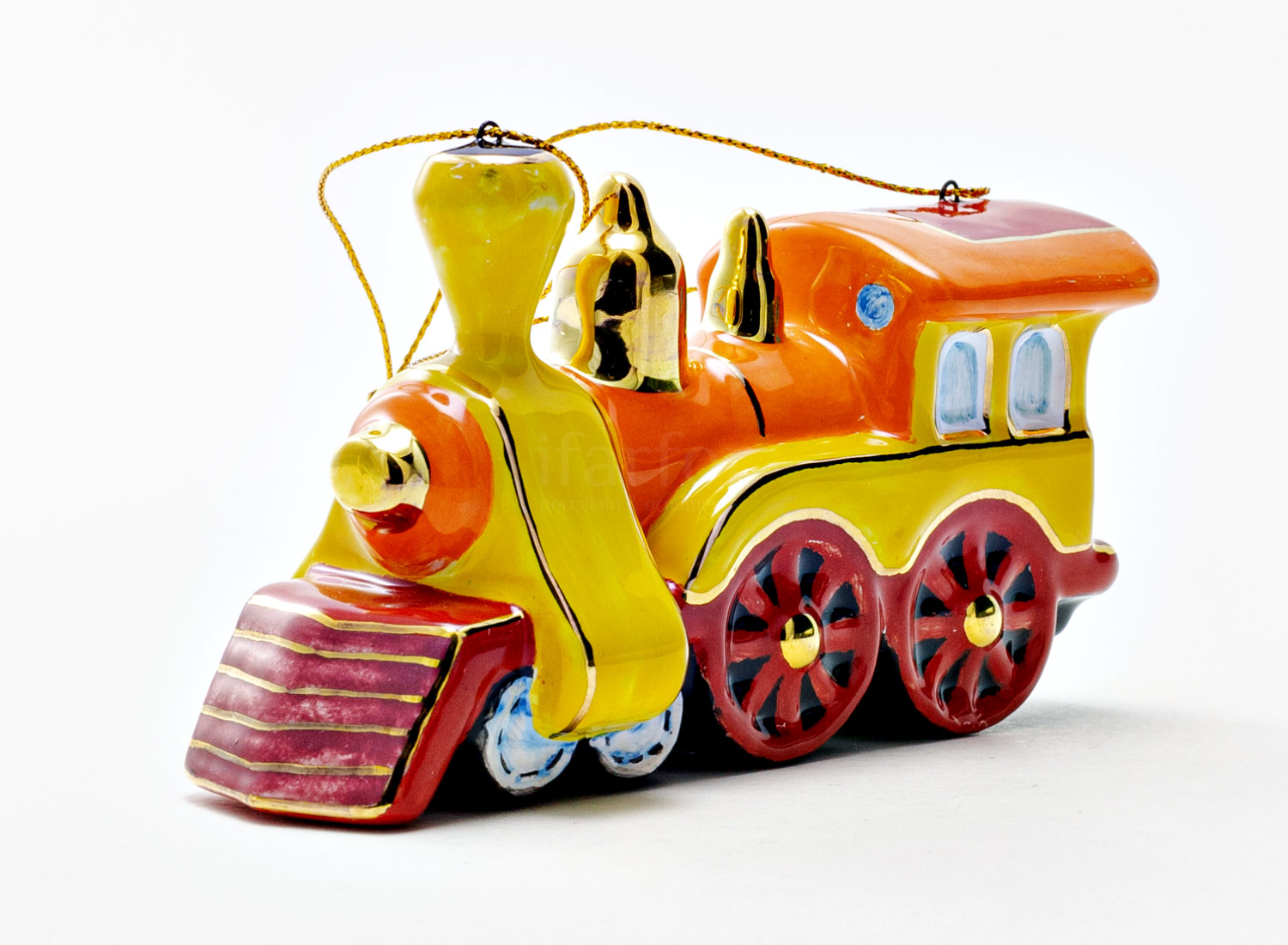 Елочная игрушка «Паровозик»