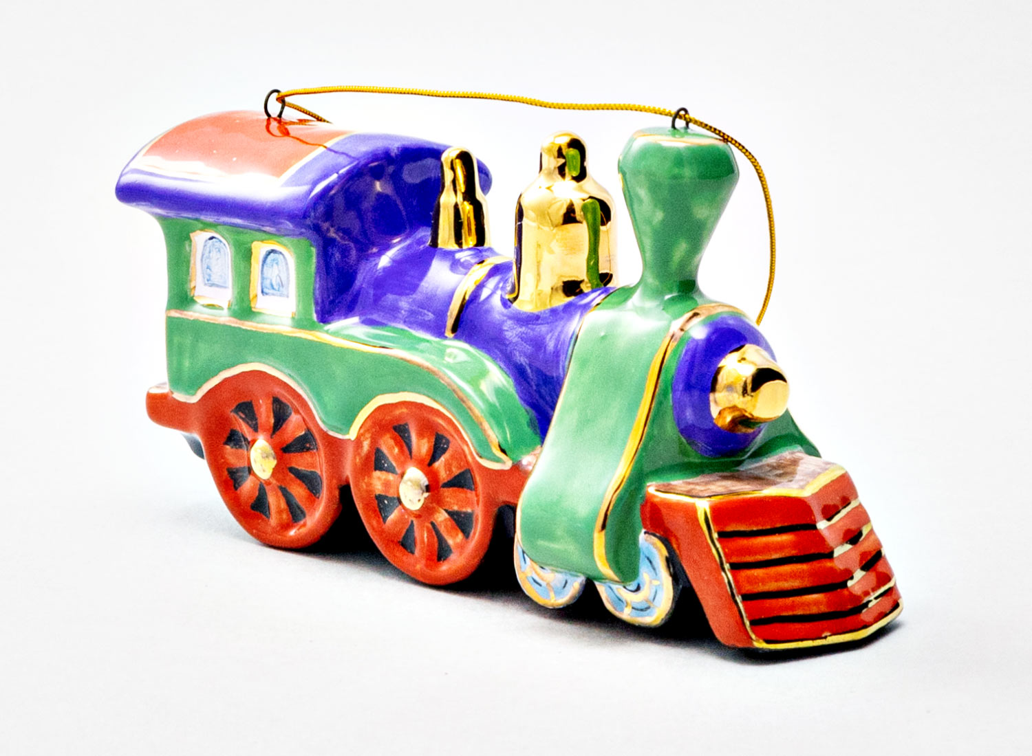 Елочная игрушка «Паровозик»