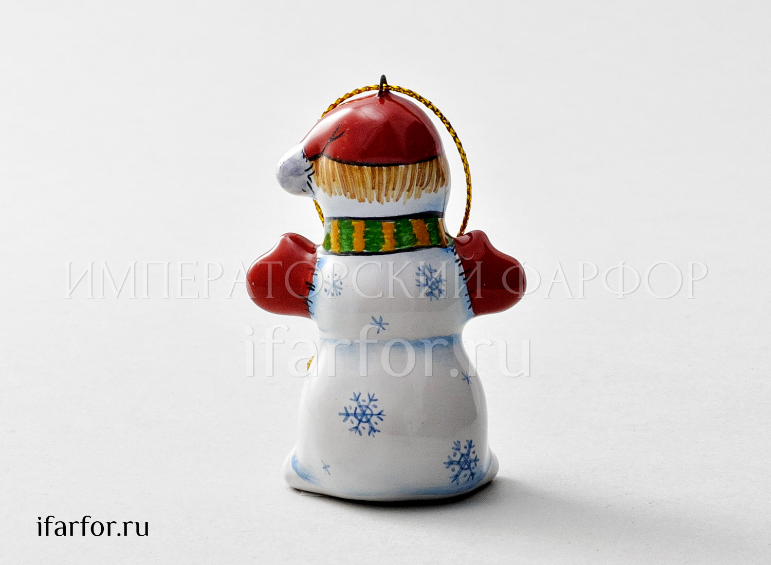 Елочная игрушка «Снеговик»