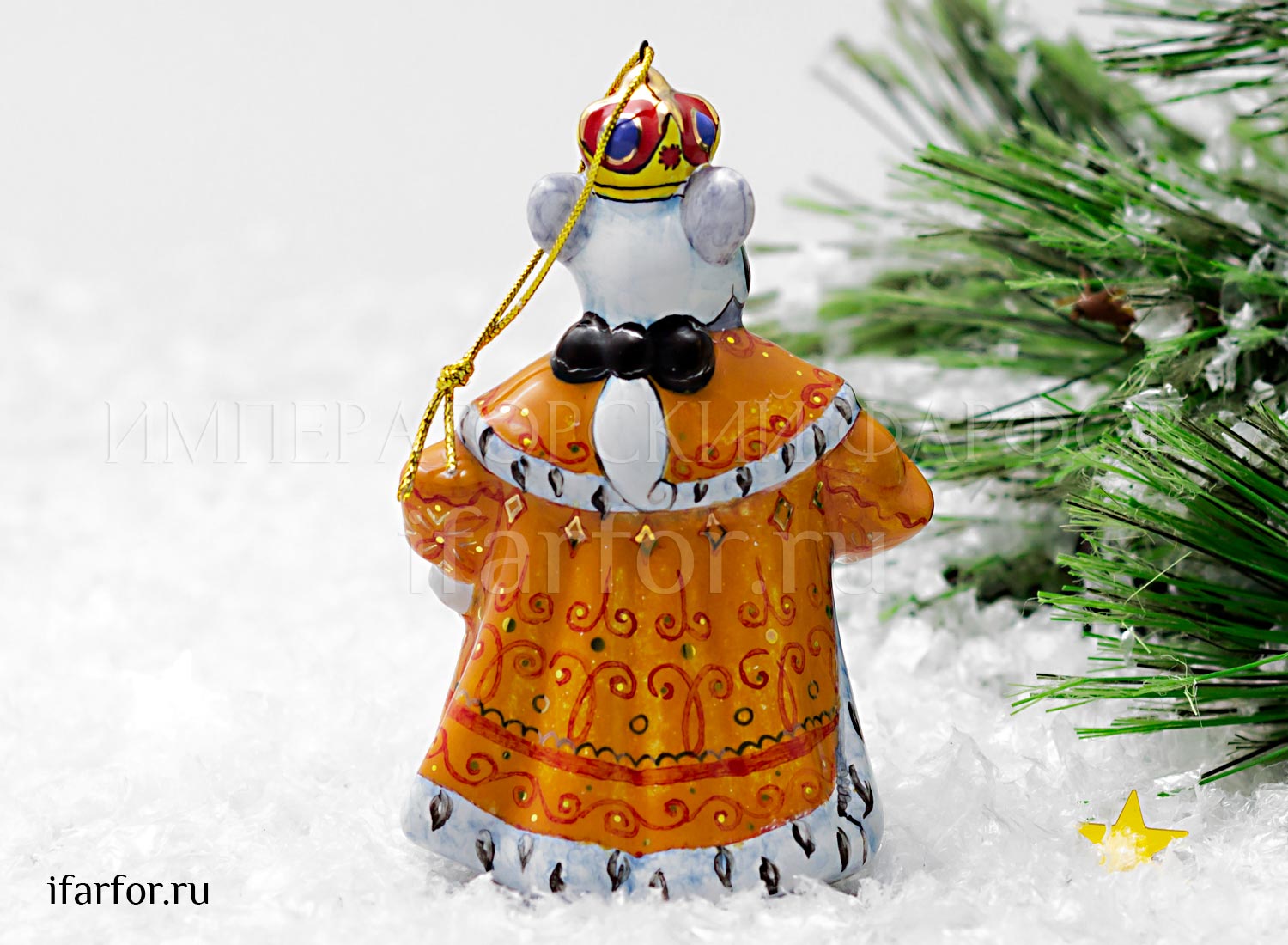 Елочная игрушка «Мышиный король»