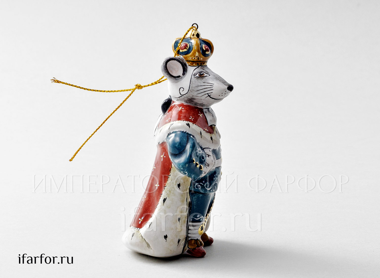 Елочная игрушка «Мышиный король»