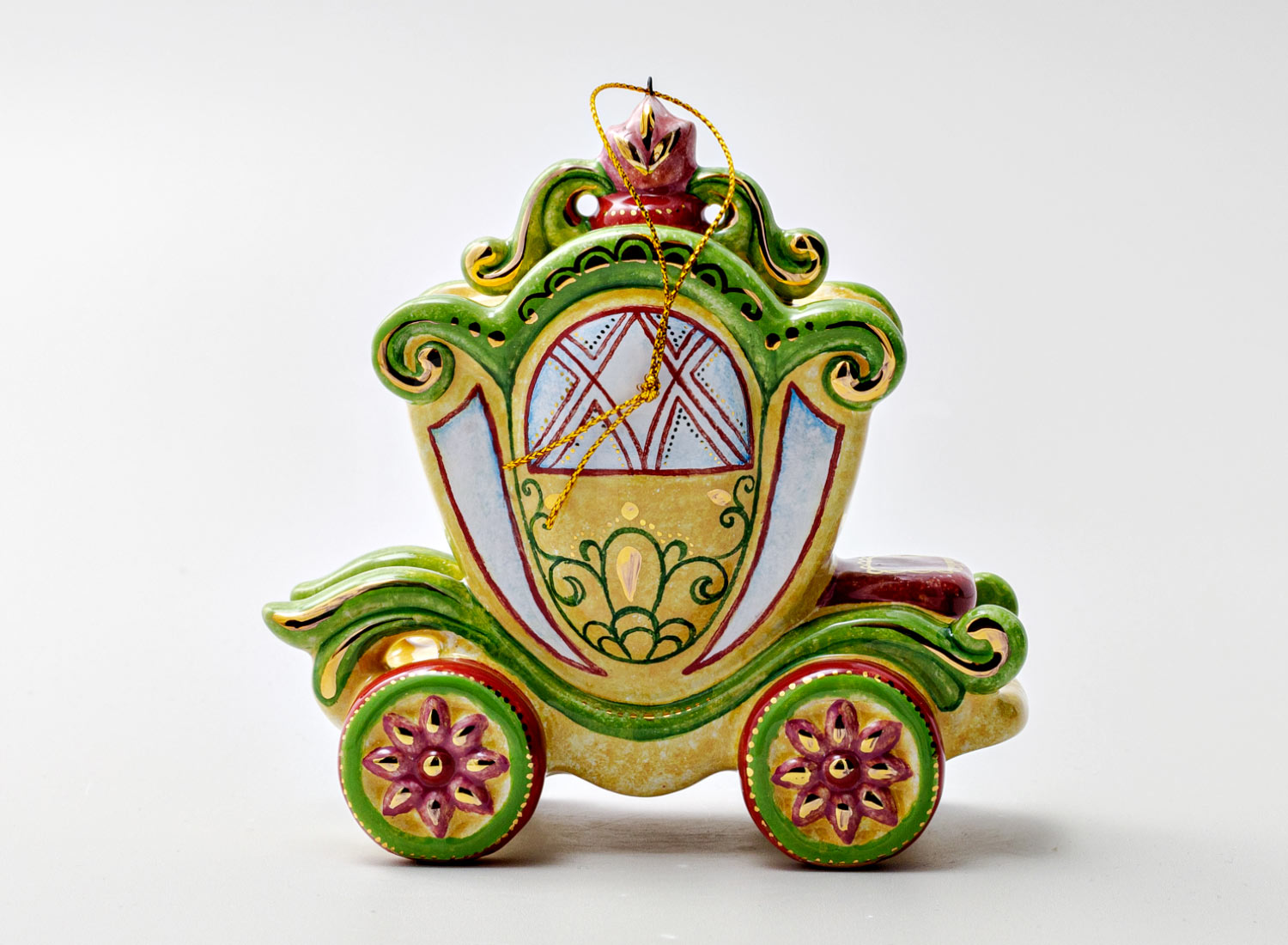 Елочная игрушка «Карета»