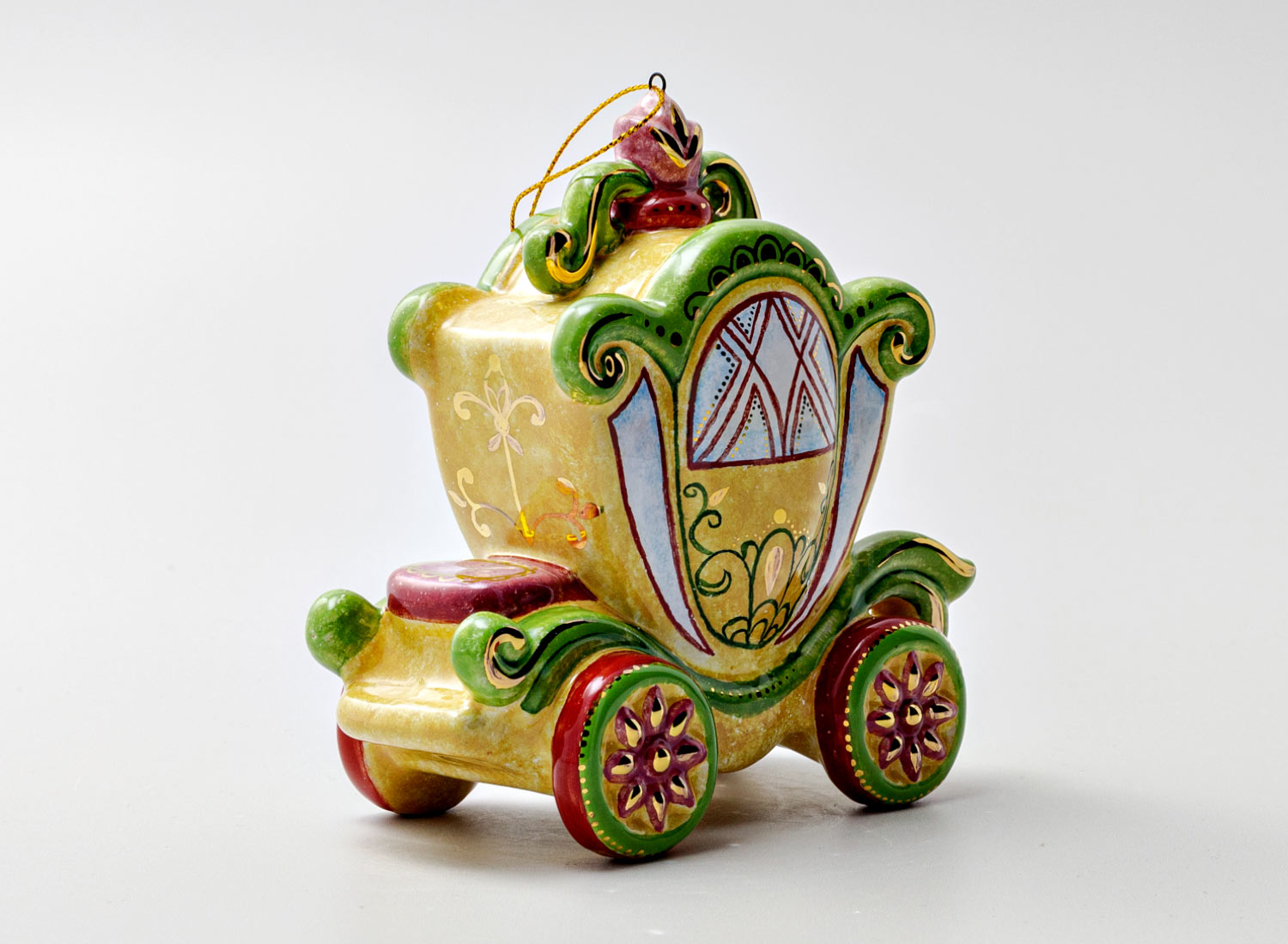 Елочная игрушка «Карета»