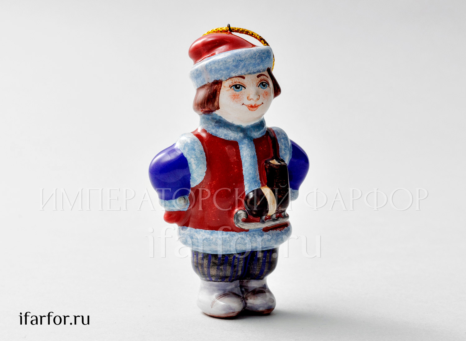 Елочная игрушка «Январь»