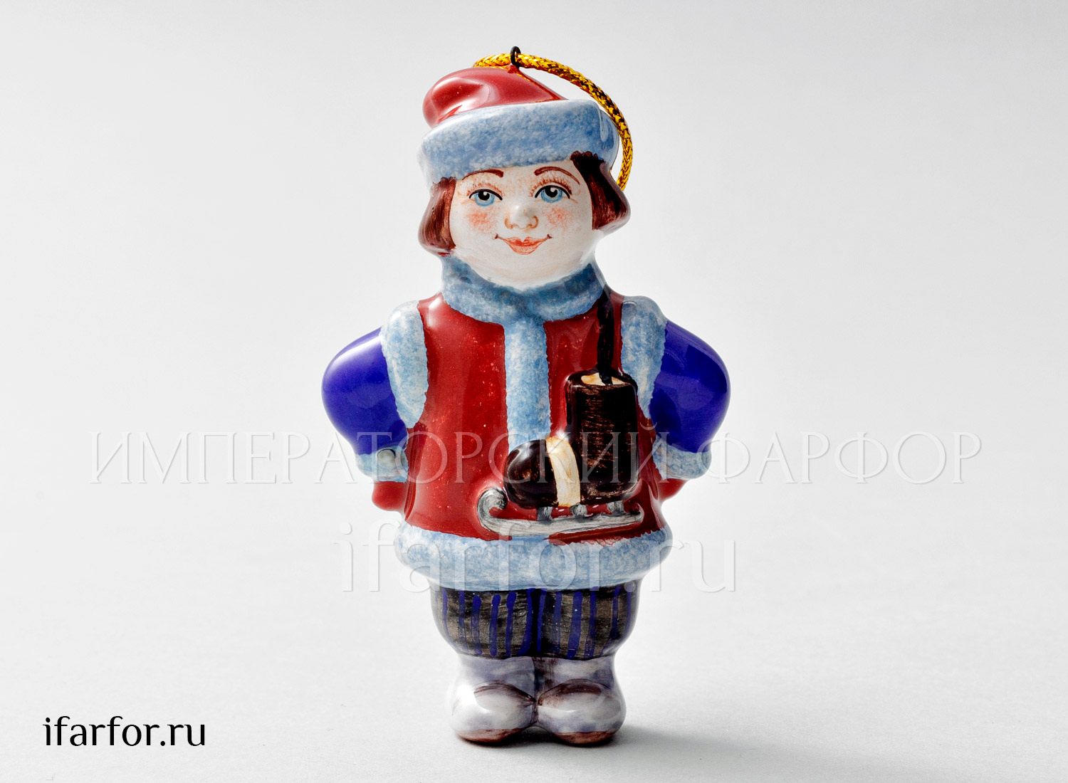 Елочная игрушка «Январь»