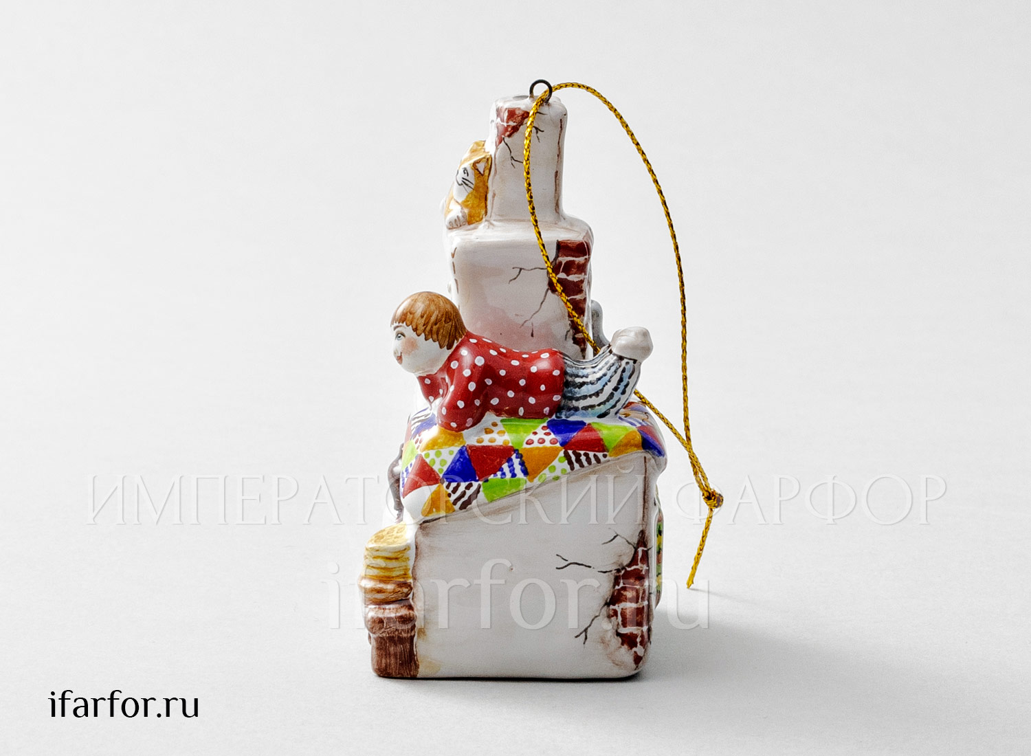 Елочная игрушка «Печка»