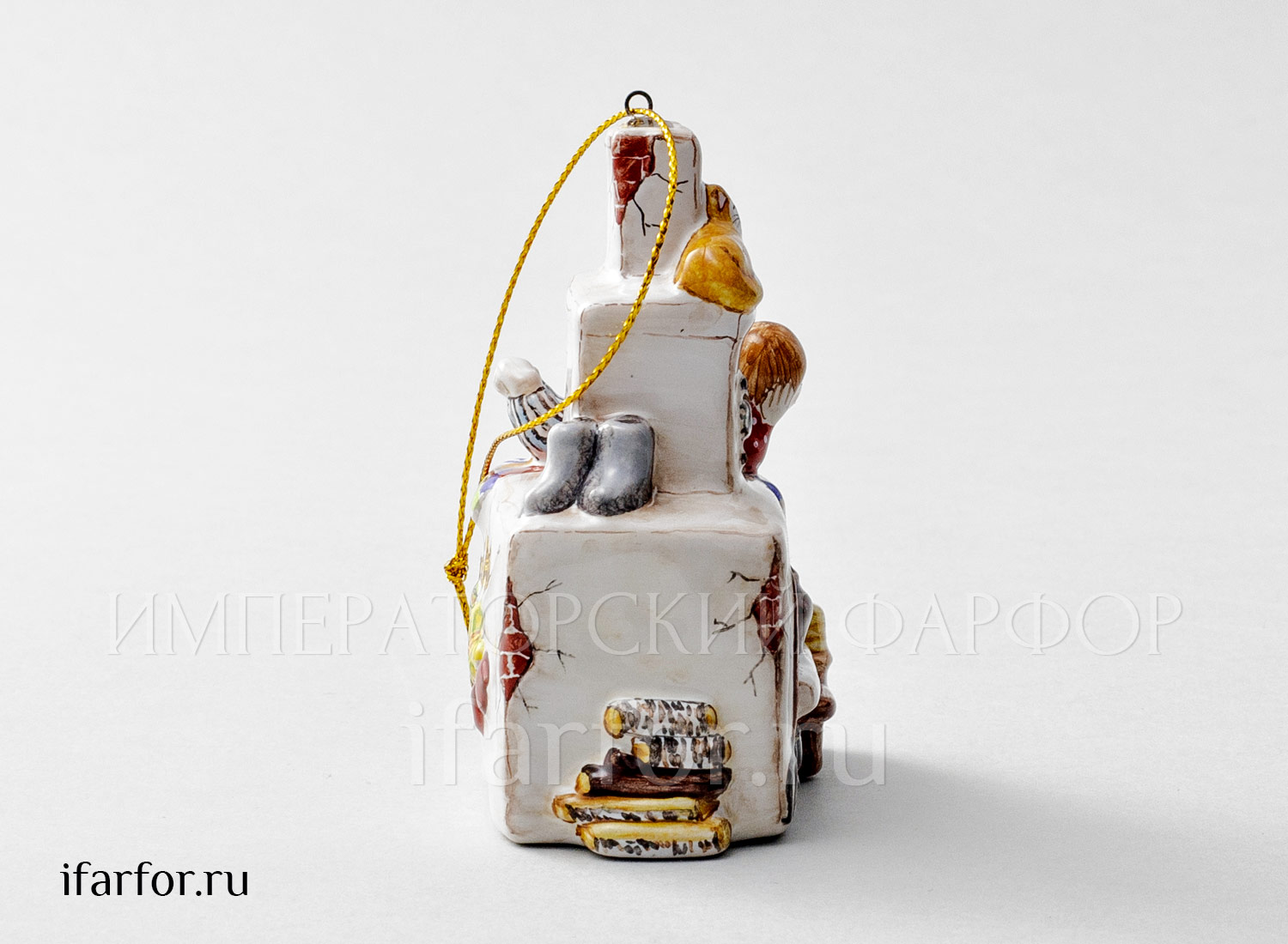 Елочная игрушка «Печка»