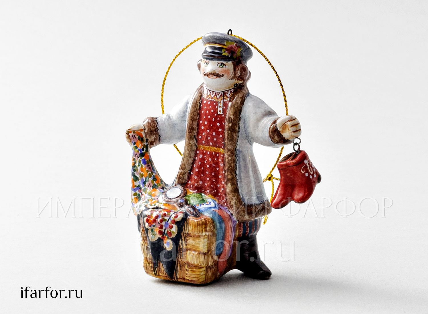Елочная игрушка «Коробейник»