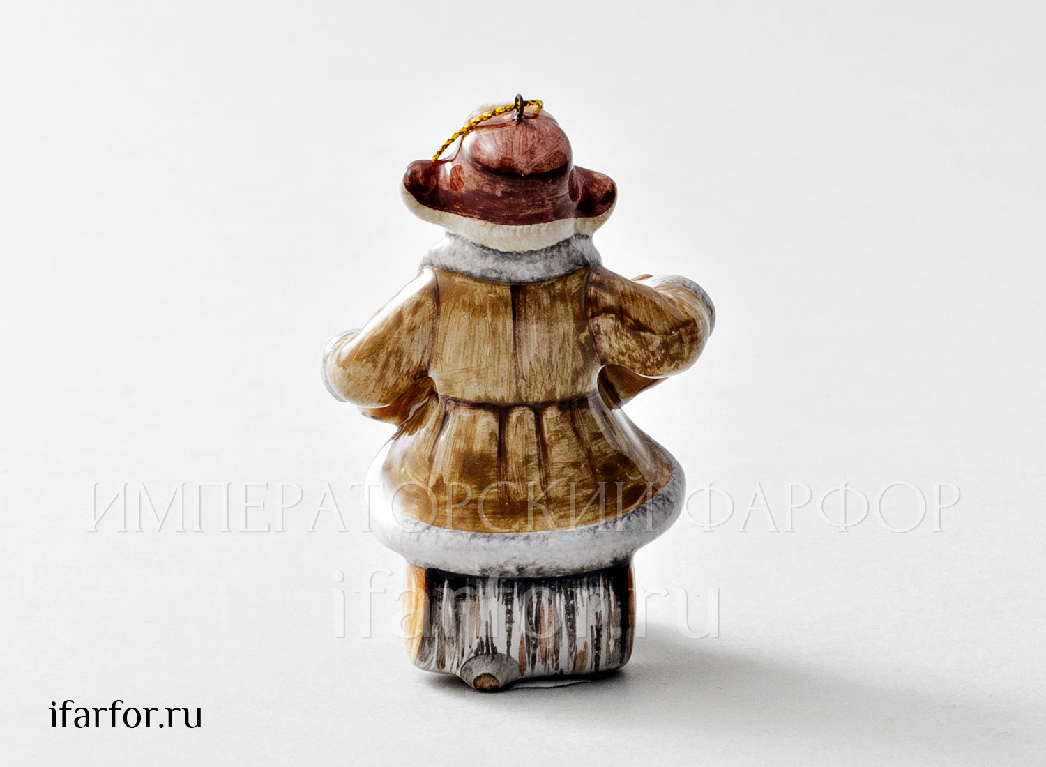 Елочная игрушка «Мужичок с гармошкой»