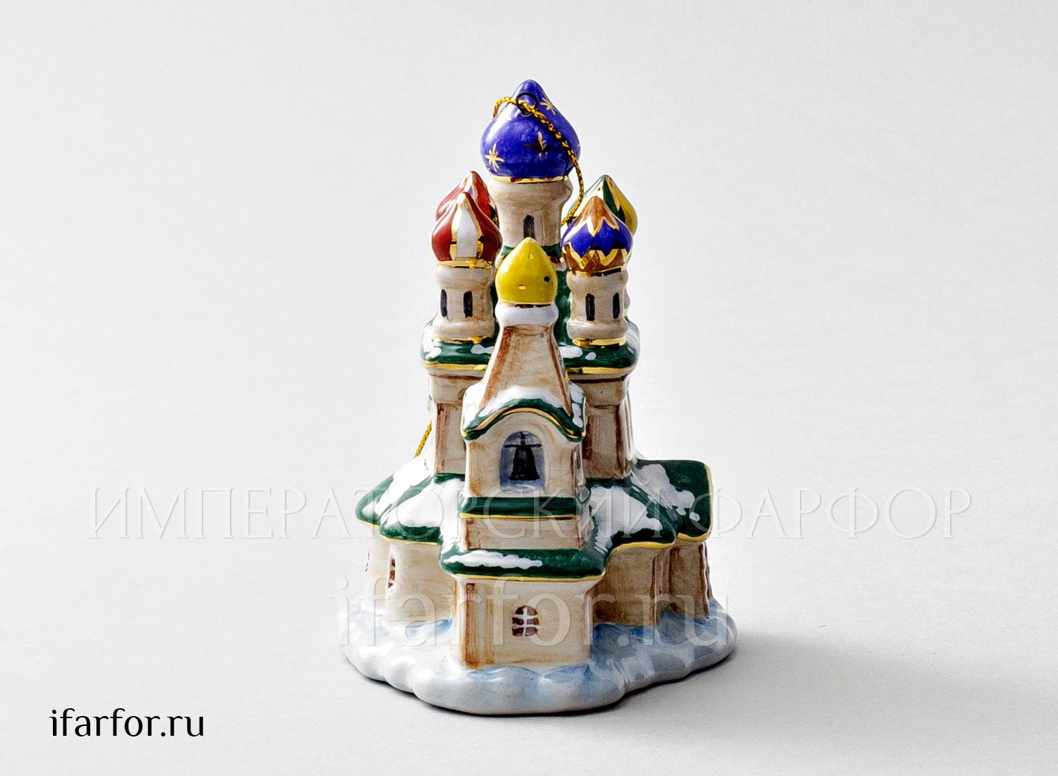 Елочная игрушка «Церквушка»