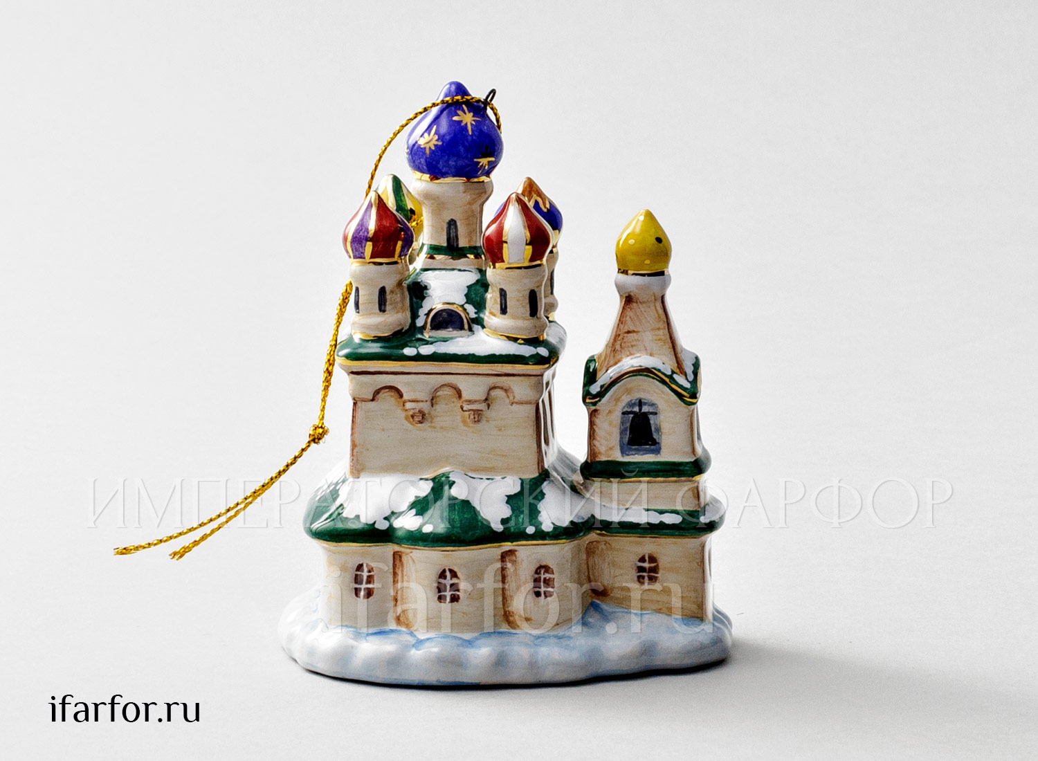 Елочная игрушка «Церквушка»