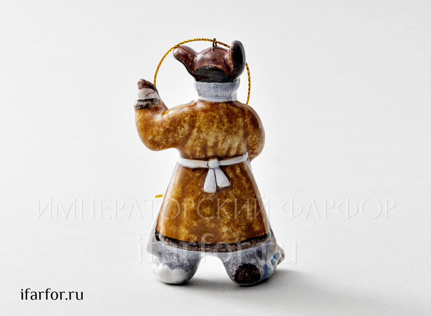 Елочная игрушка «Дворник»