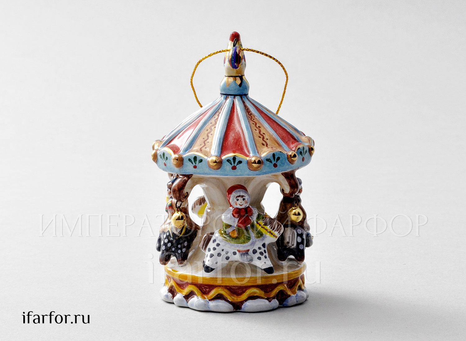 Елочная игрушка «Карусель»