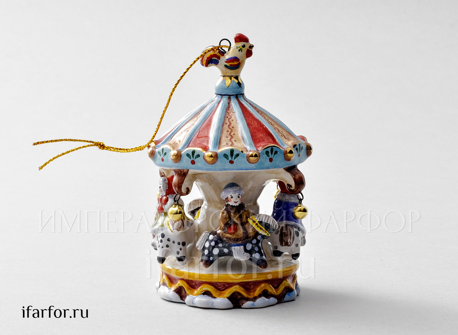 Елочная игрушка «Карусель»