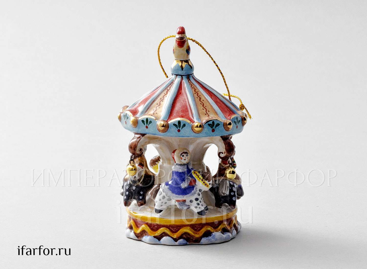 Елочная игрушка «Карусель»