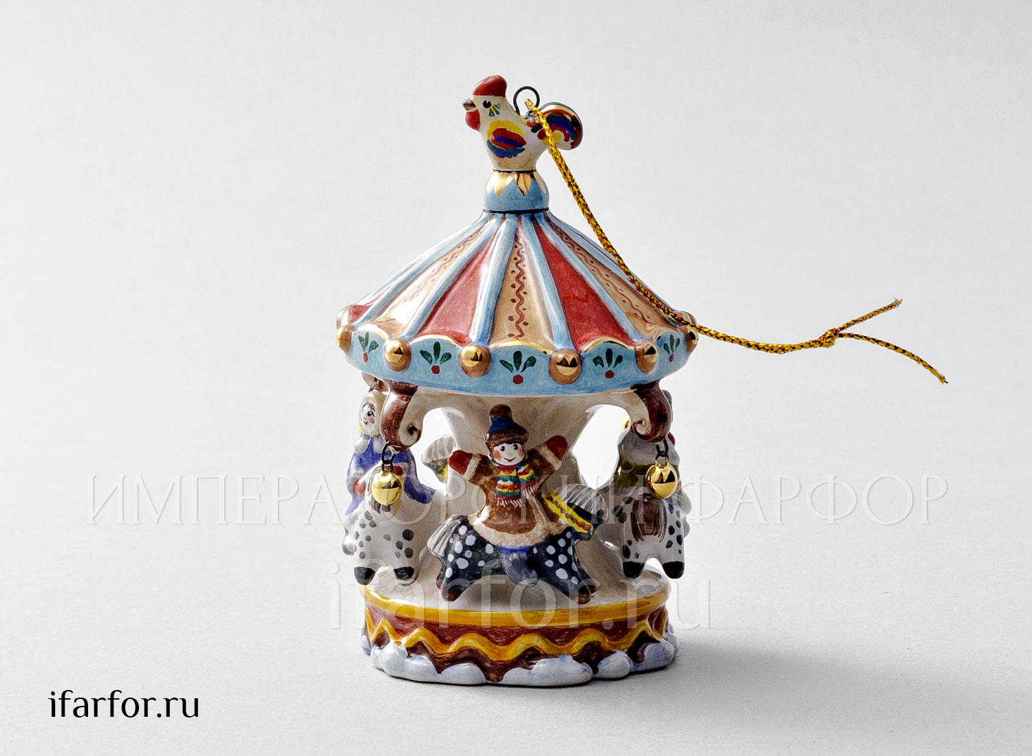 Елочная игрушка «Карусель»