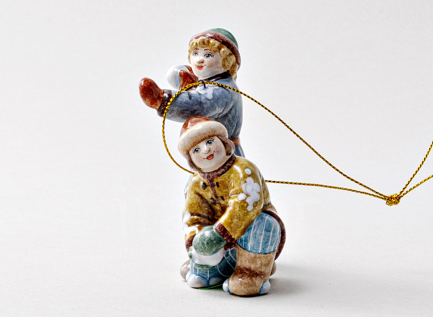 Елочная игрушка «Снежки»