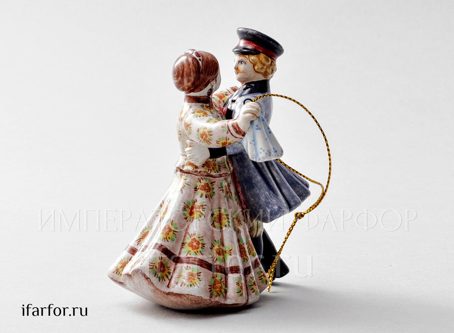 Елочная игрушка «Кадриль»
