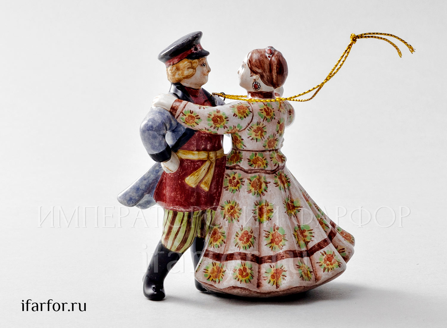 Елочная игрушка «Кадриль»