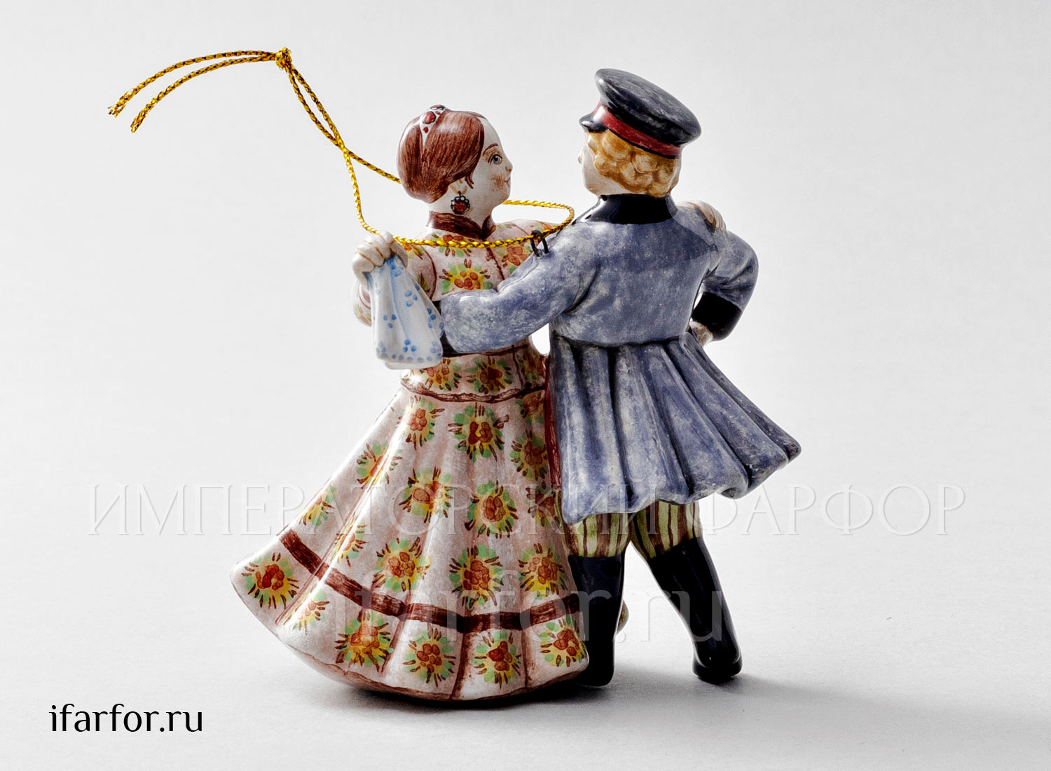 Елочная игрушка «Кадриль»