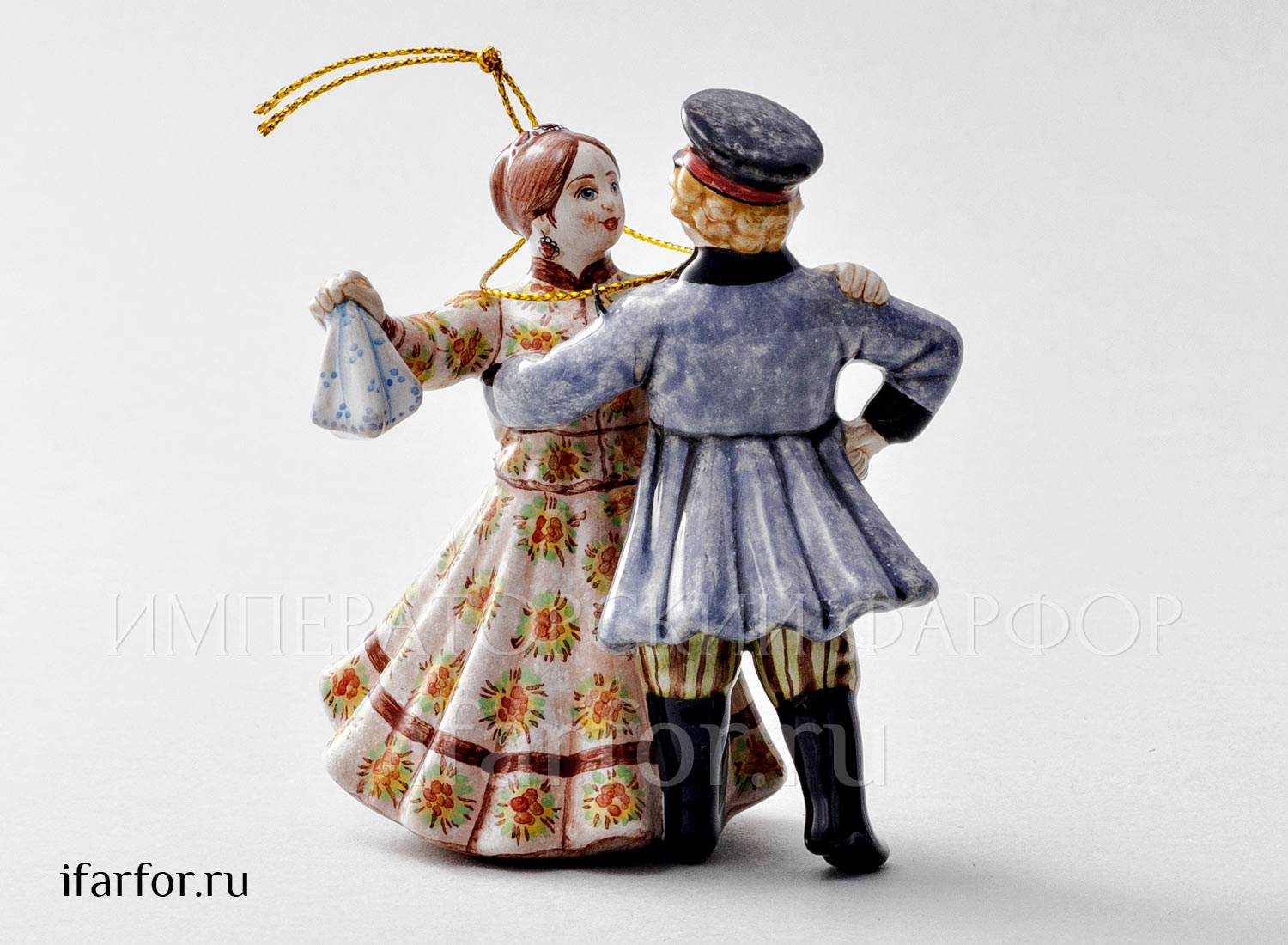 Елочная игрушка «Кадриль»