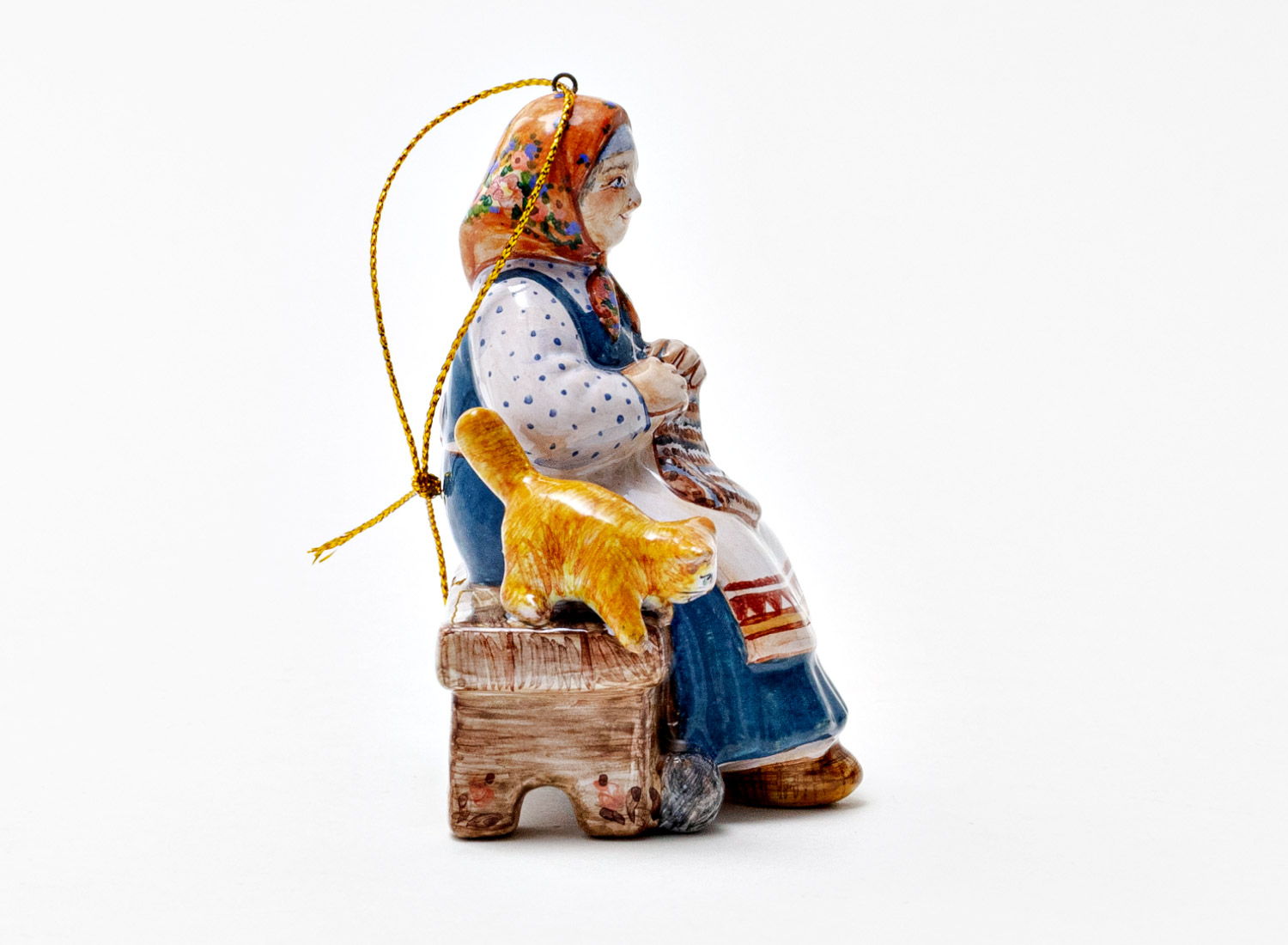Елочная игрушка «Бабушка»