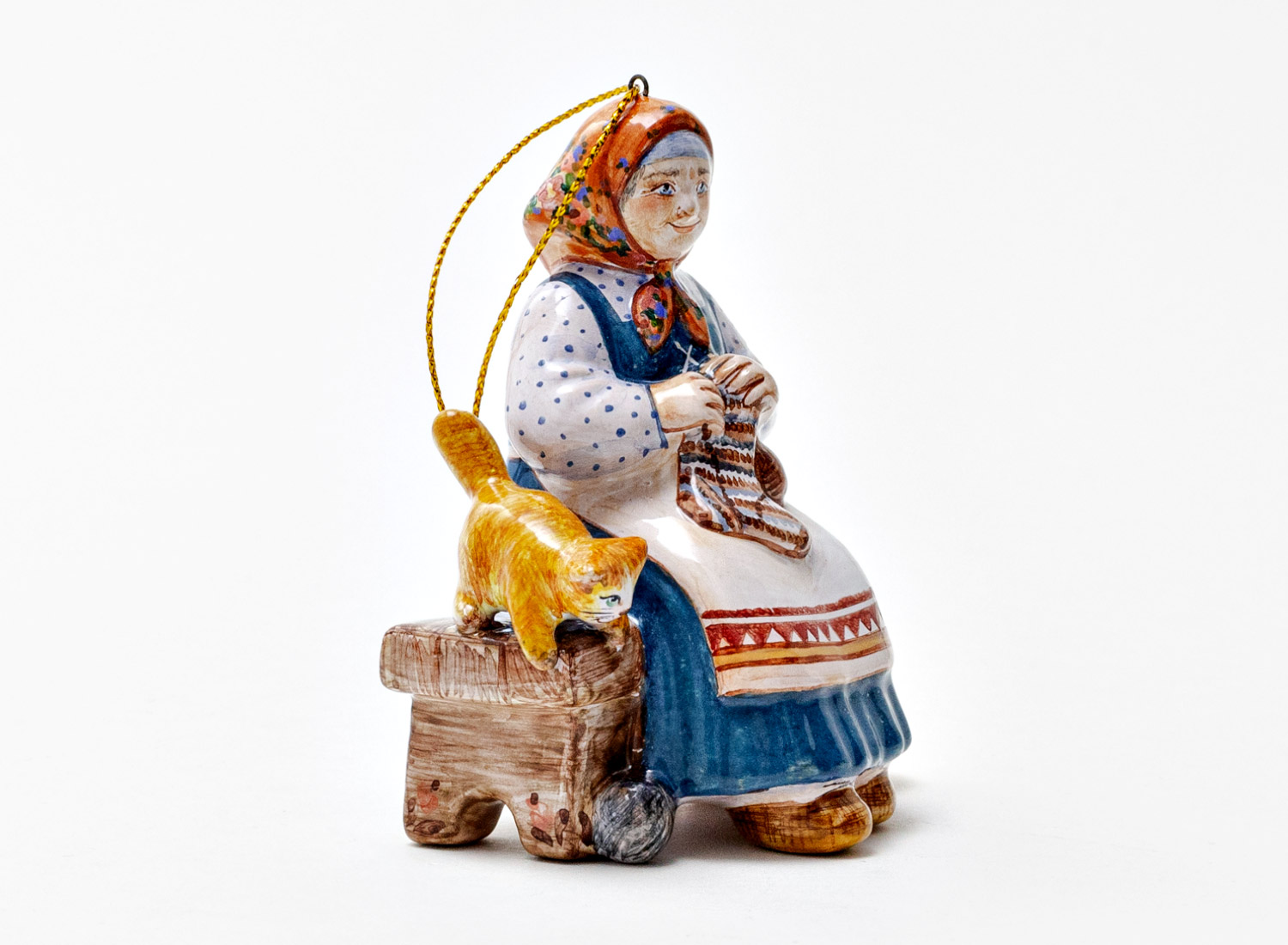 Елочная игрушка «Бабушка»
