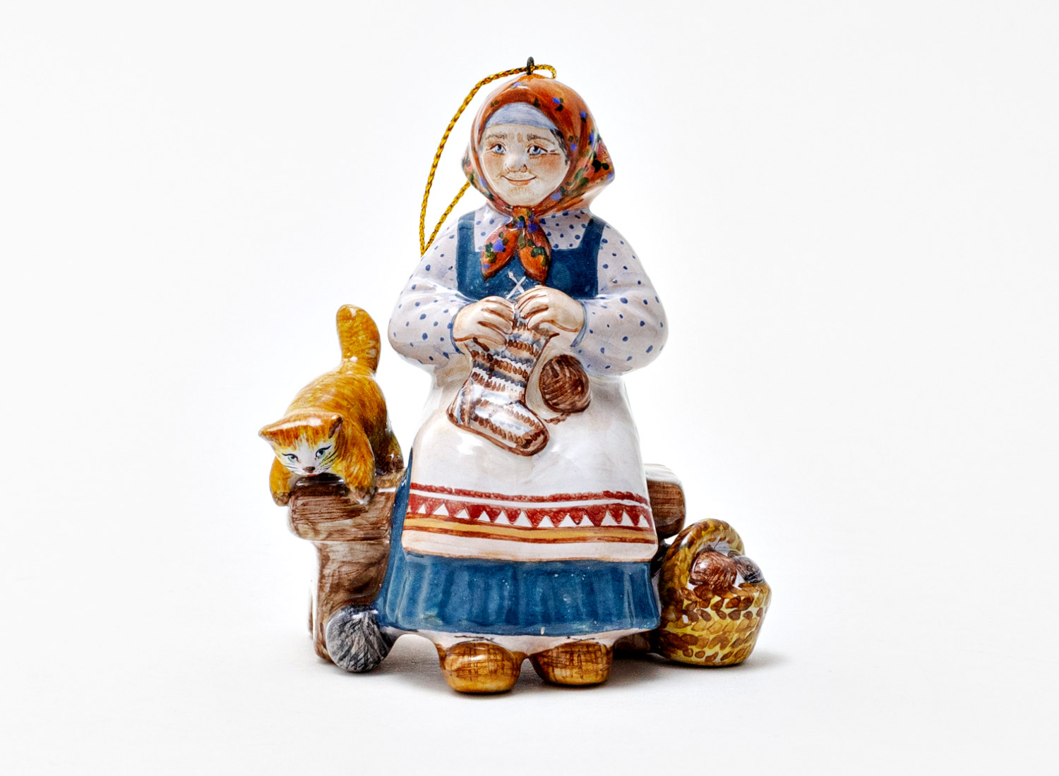 Елочная игрушка «Бабушка»