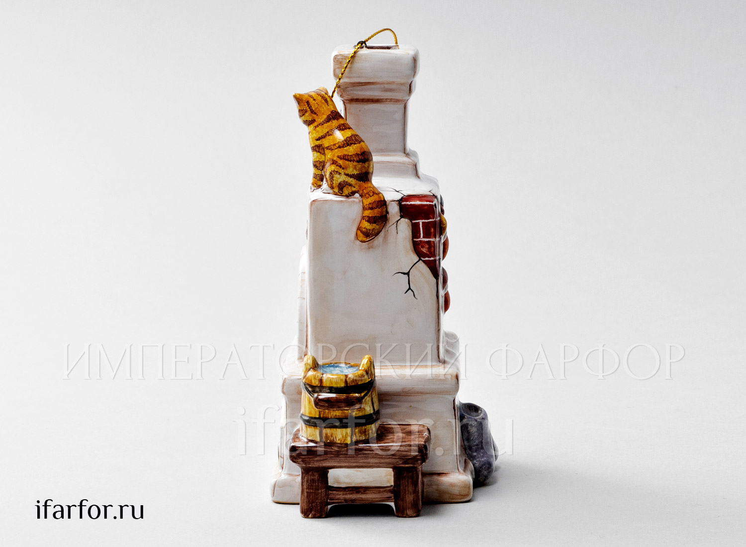 Елочная игрушка «Русская печь»