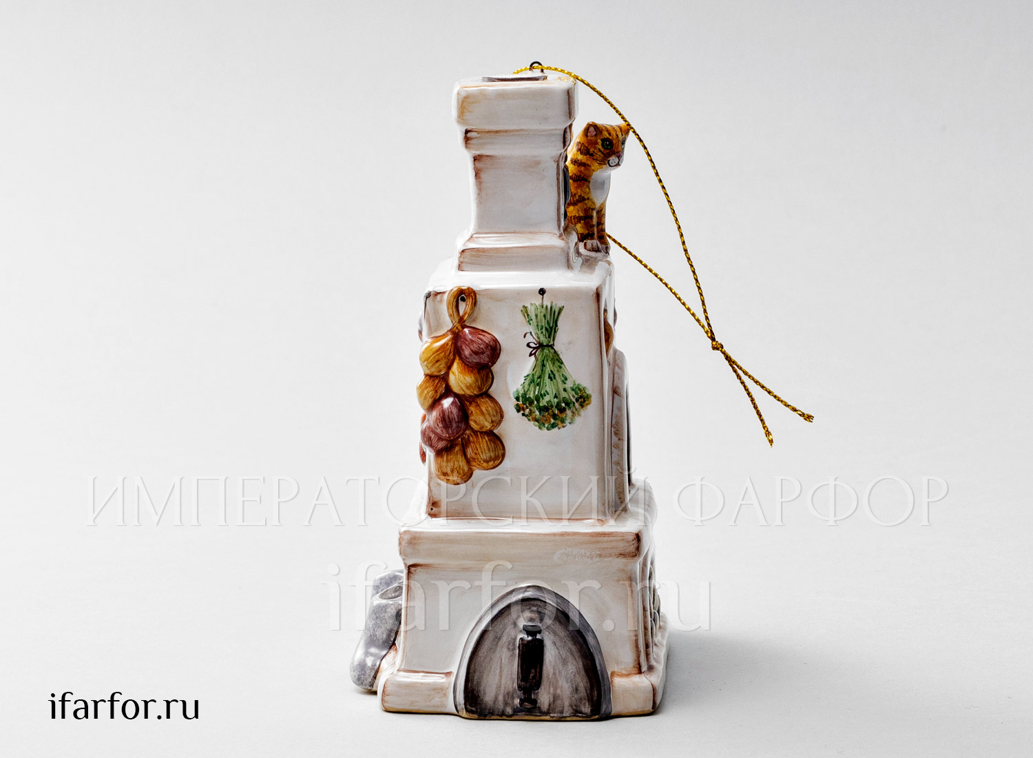 Елочная игрушка «Русская печь»