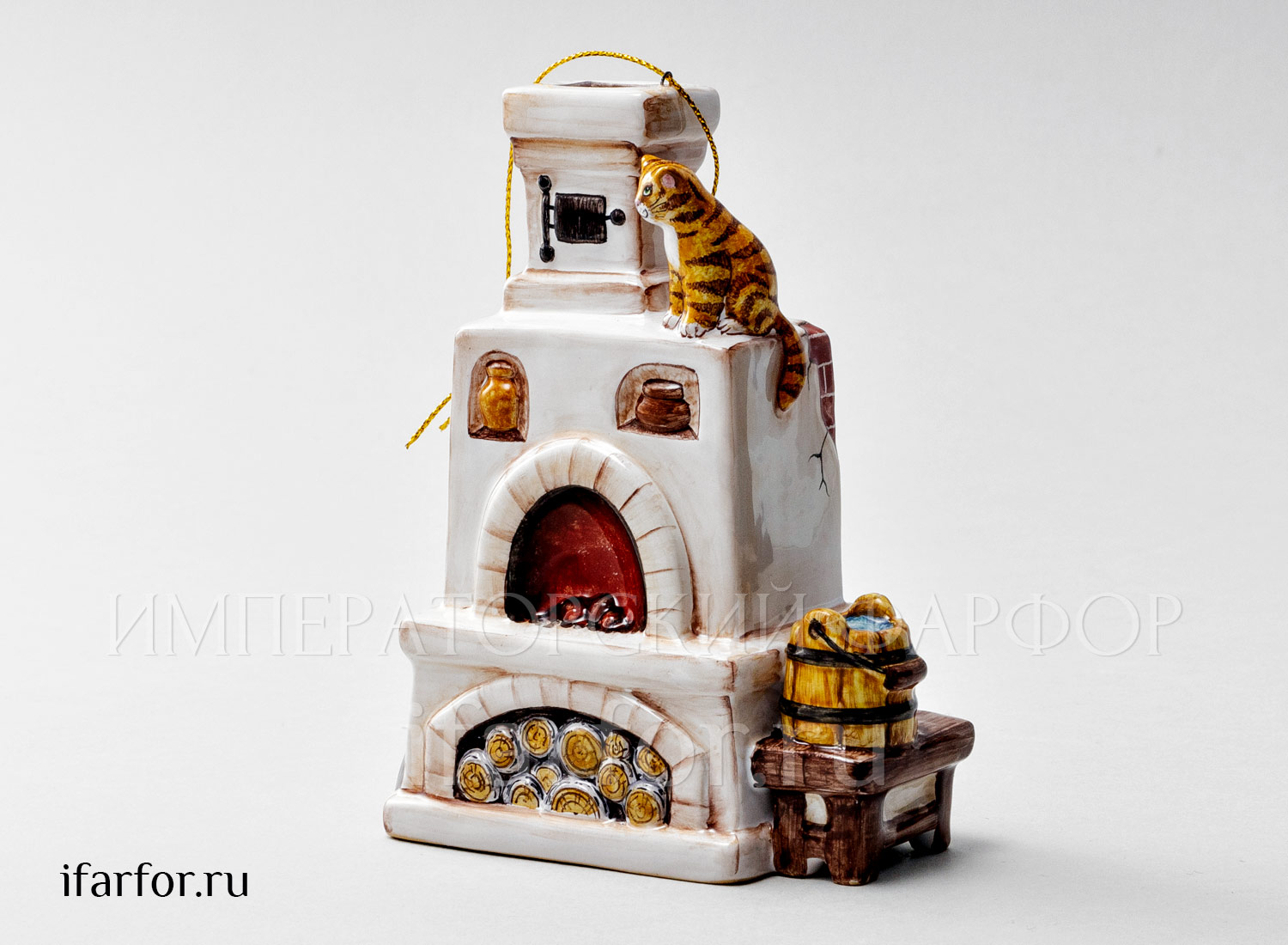 Елочная игрушка «Русская печь»