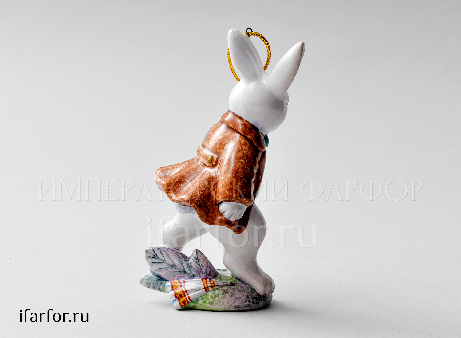 Елочная игрушка «Белый Кролик»