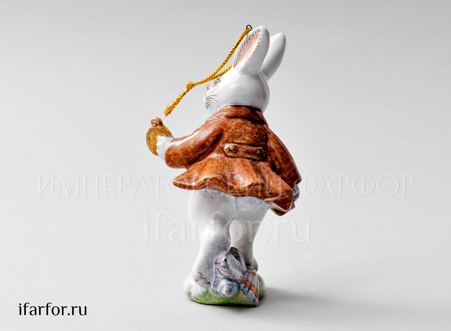 Елочная игрушка «Белый Кролик»