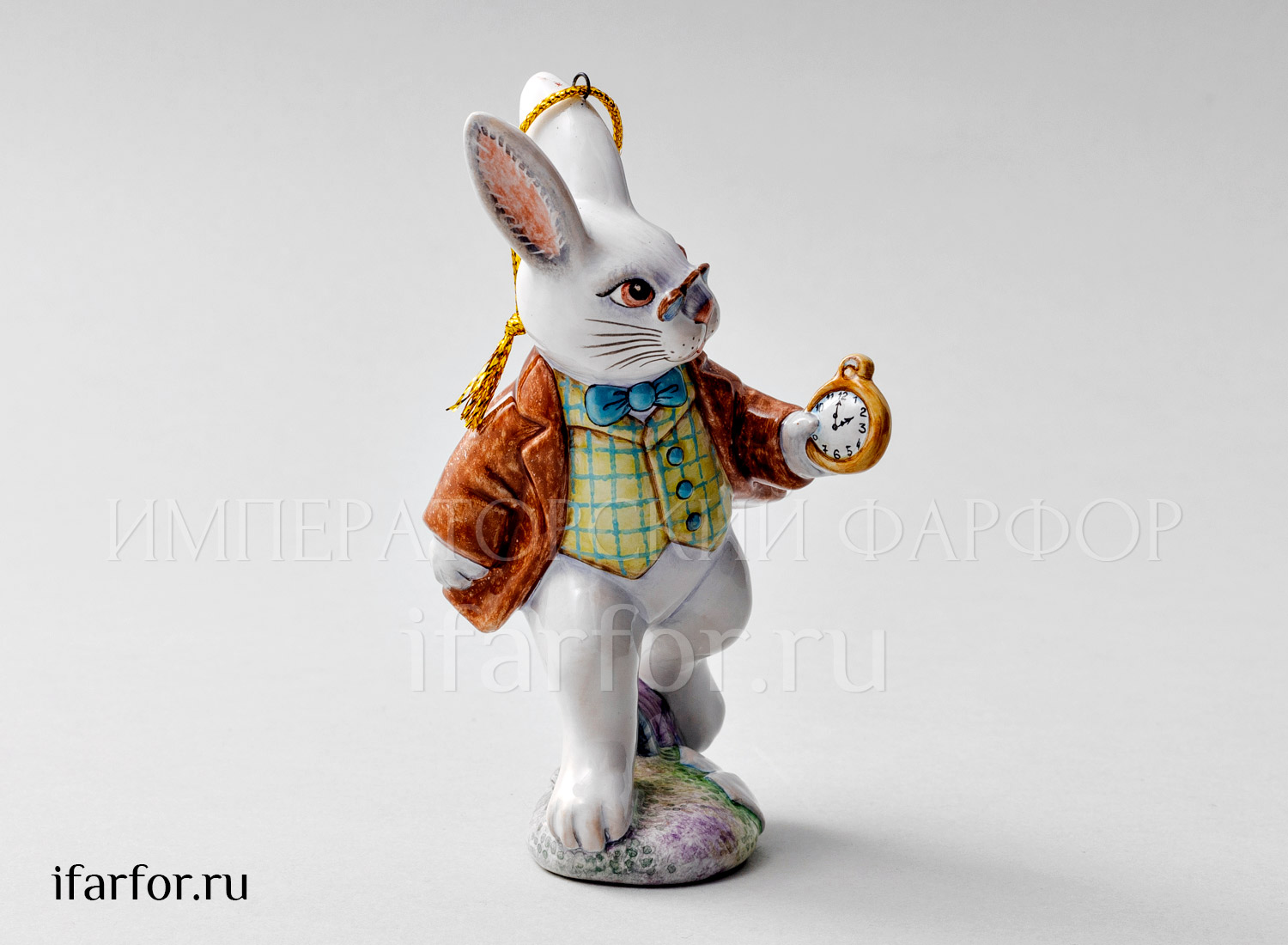 Елочная игрушка «Белый Кролик»