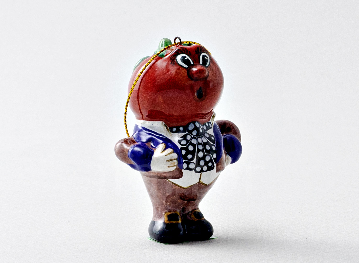 Елочная игрушка «Синьор Помидор»