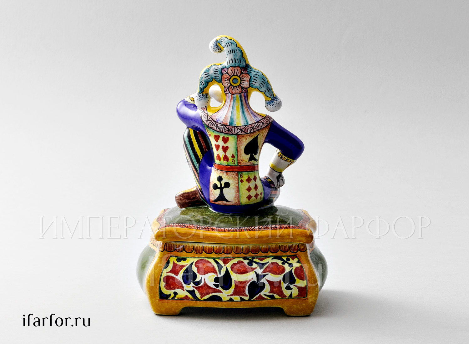 Шкатулка для карт «Скоморох 1»